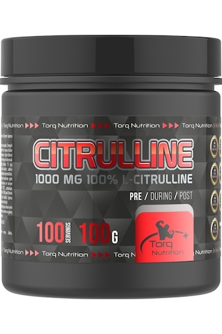 Torq Nutrition Cıtrullıne %100 L-Citrulline 100 Gr - 100 Servis