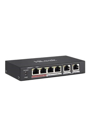 Hilook Ns-0106p-35 4 Port Poe, 35w, +2 Port Megabit Uplink Switch