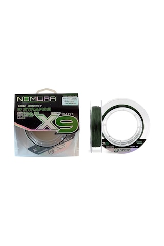 Nomura Braid X9 150mt 0.14mm 0.8pe Moss Green Örgü İp Misina