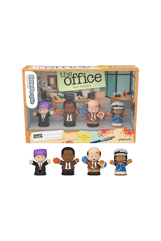 Little People Collector The Office 4 Adet Figür Özel Seri Set Captain America