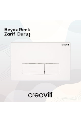Creavit Ore Beyaz Kumanda Paneli GP3001.00 Beyaz