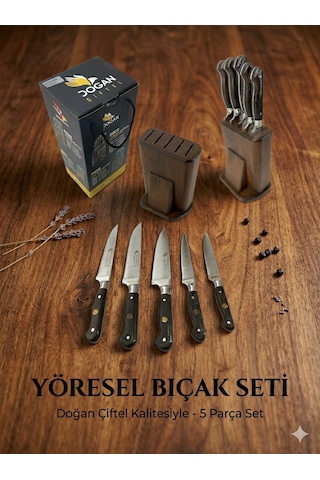 5 Parça Yöresel Mutfak Seti Venge