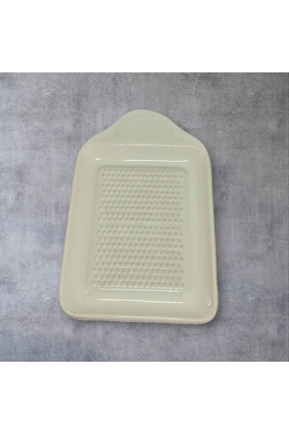 Çocuk Mama Rendesi Porselen Elma Rendesi Kare 17-10 Cm Meyve Rendesi