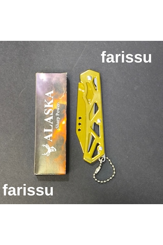 Alaska Sdr-13a Gold Katlanır Çakı - Ultra Hafif 42 Gr , 165mm Kompakt Edc Bıçak
