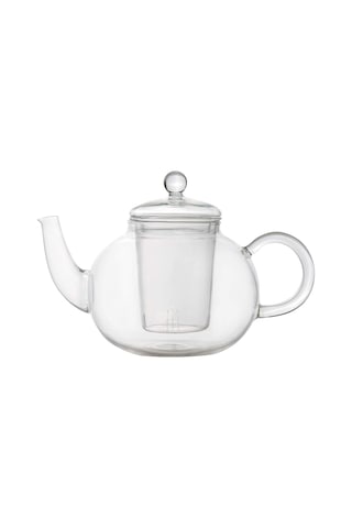 Çaydanlık Isıya Dayanıklı Cam Şeffaf 13 X 17 X 15 Cm Çok Renkli