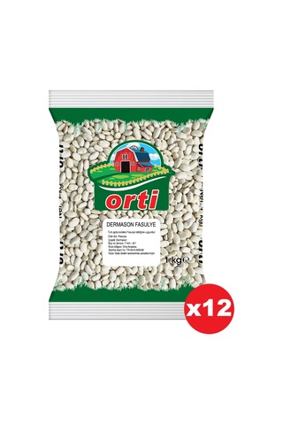 Orti Dermason Fasulye 1 Kg. x 12 Paket