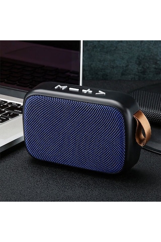 Suofeng Mavi Dış Mekan Bt Hoparlörü - Hıfı Ses, Kolay Taşınabilir, Usb/tf Kart/dijital Radyo Desteği, Elden Uzak Arama