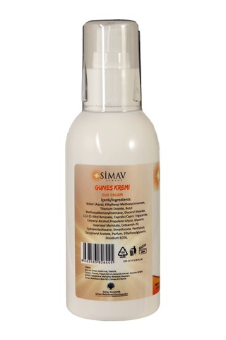 Simav Termal Su Katkılı Güneş Kremi SPF50+ 150 ML