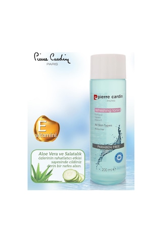 Pierre Cardin Refreshing Tonic 200 ML - Canlandırıcı Yüz Toniği -