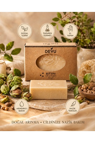 El Yapımı Doğal Bıttım Sabunu 100 G
