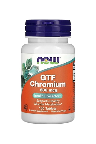 Gtf Chromium 200 Mcg 100 Tablet
