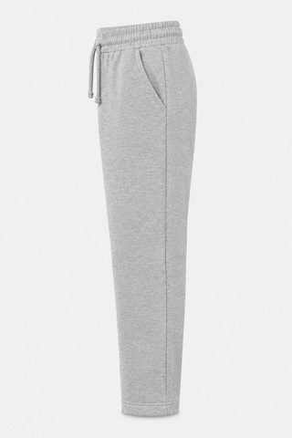 Luess Unisex Çocuk Gri Melanj Az Şardonlu Okul Eşofman Alt