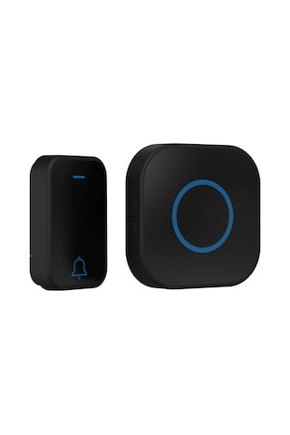 Suofeng Ev İçin Kablosuz Zil, 350m Uzak Mesafe, 4 Seviye Ses, 38 Melodi, Akıllı Bakım Çağrı Cihazı 1 Verici + 1 Alıcı, Avrupa Standartı