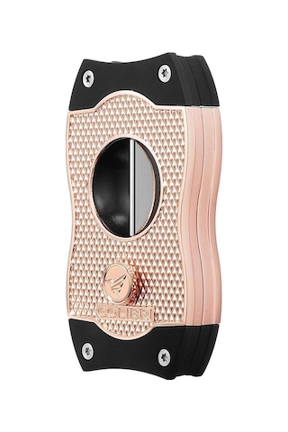 V-cut Diamond Rose Gold - Siyah Puro Makası Kesici