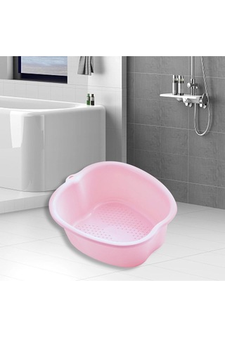 Suntek Ayak Islatma Küveti Ayakları Islatmak Için Pembe