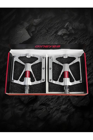Forge Gt Xbyc 1804 Alüminyum Geniş Mtb Bmx Freestyle Platform Bisiklet Pedalı Gümüş