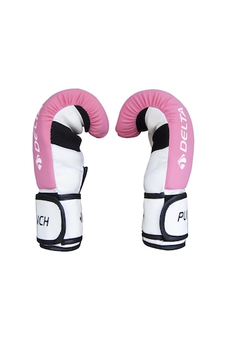 Delta Punch Dura-strong Pembe-beyaz Boks Eldiveni