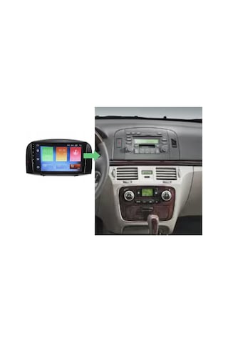 Hyundai Sonata 9"inch Android 14 Multimedya Sistemi 4-64 Navimex 2005-2008 Diğer