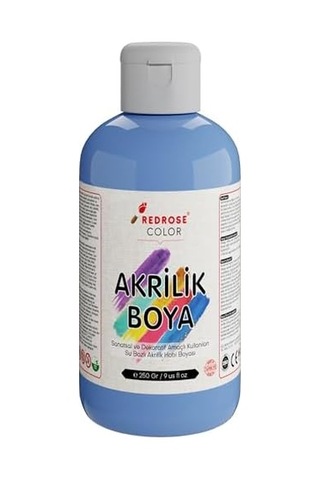 Açık Mavi Akrilik Boya 250gr