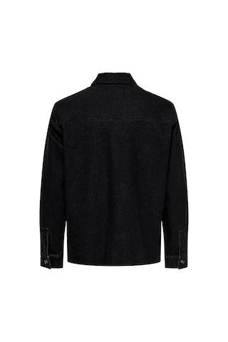 Only & Sons Erkek Onskodyl Box Antrasit Gömlek - 22038475