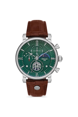 Hislon Tm105s-15ks Erkek Kol Saati Tm105s-15kstaner Metalik Gri