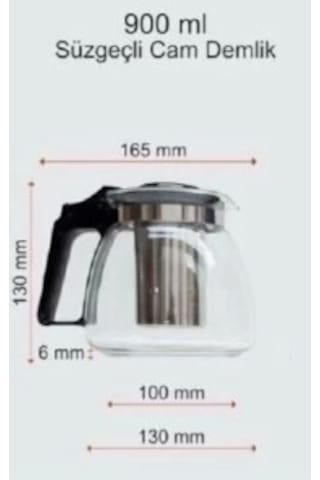 Cam Demlik 900ml 4533