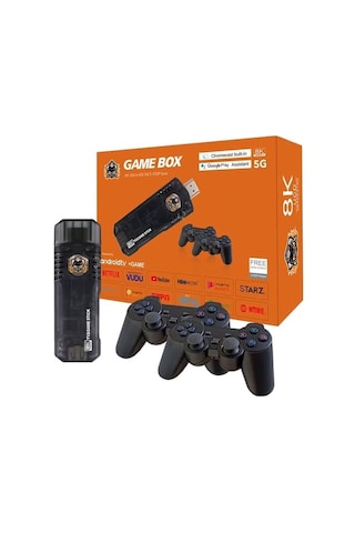 Ultratekno 5G 8K Ultra HD 64 GB Tv Box + Game Box + Android TV + Oyun Konsolu (İthalatçı Garantili)