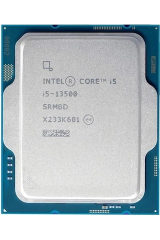 Intel Core İ5 13500 35mb 14çekirdekli O/b Hd Vga 1700p 65w Kutusuz+fansız