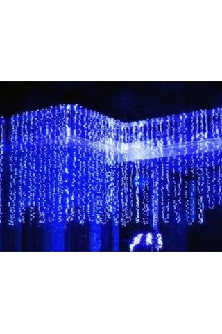 2 3 Sabit Perde Yılbaşı Süsü 500 Led İp44