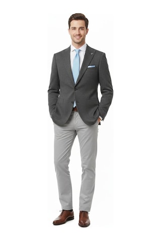 Presto Erkek Slim 6 Drop Örme Torba Cep Ceket Siyah 1639-0011 Siyah
