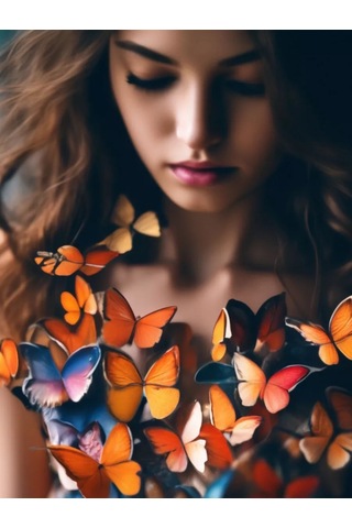 Gregorange 3d Dekoratif Kelebekler, İç Mekan Çıkartmaları, 12 Adet, Dekor 225302147 Gri