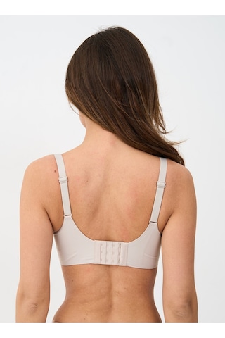 Alya Underwear Kadın Lazer Kesim Dikişsiz Çıkarılabilir Pedli Hayalet Sütyen Siyah Açık Gri