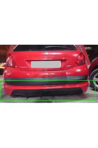 Peugeot 207 Arka Tampon Eki Karlık Difizör