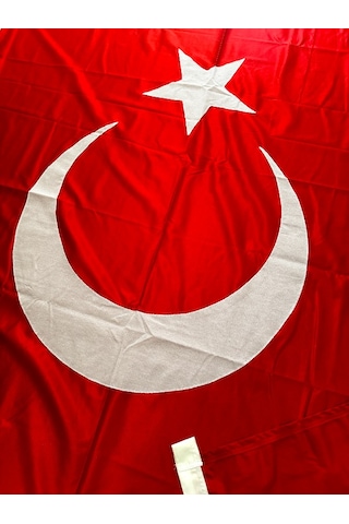 Raşel Kumaş Türk Bayrağı 1. Kalite Kumaş Dikim 150x225 Cm