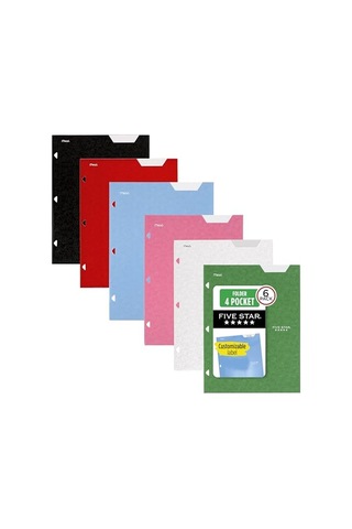Star Klasör Viertaschen - 6er-pack
