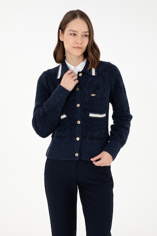 U.s. Polo Assn. Kadın Lacivert Hırka Triko 50293099-vr033 Lacivert