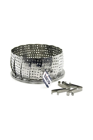 Metal Buharda Sebze Pişirici Sepet - Haşlama Aparatı Bx40