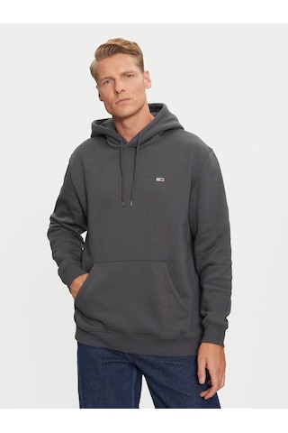 Tommy Hilfiger Tommy Hılfıger Erkek Sweatshırt Dm0dm20742-pub Dm0dm20742-pub Gri Gri