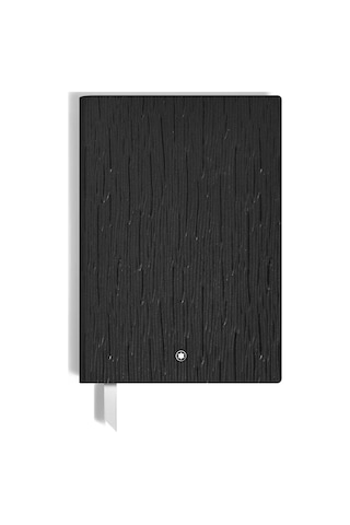 Montblanc Corteccia Deri Orta Boy Defter 136635 Siyah