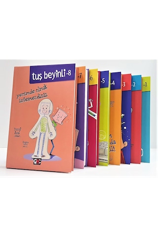 Tuş Beyinli Seti 8 Kitap - Yusuf Asal - Genç Nesil Yayınları