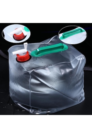 Outdoor 2 Parça 20l Katlanabilir Kamp Su Bidonu