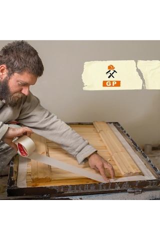 Vege Krepe Maskeleme Bantı 48x30 M Bej Gp