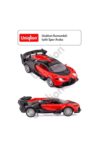 Uzaktan Kumandalı Işıklı Spor Araba