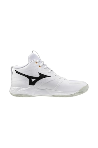 Mizuno Wave Momentum Pro Mıd Erkek Voleybol Ayakkabısı Beyaz Çok Renkli