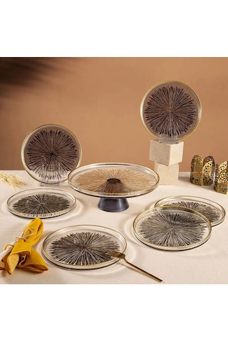 Fecra Mystic 7 Parça Ayaklı Sunum Seti