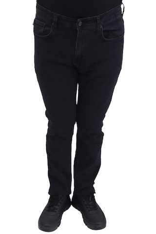 Hacker Jeans Hacker Dmctekstil Erkek 1010 Yüksek Bel Normal Kesim Boru Paça Jean Pantolon Füme