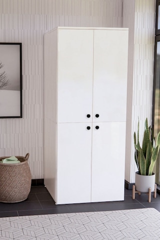 Çamaşir-Kurutma Makine Dolabi Beyaz Dlp003 Çok Renkli