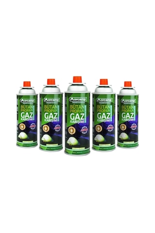 Kamp Kartuş Tüp 227 Gr 5'li Paket Kts227 Yeşil