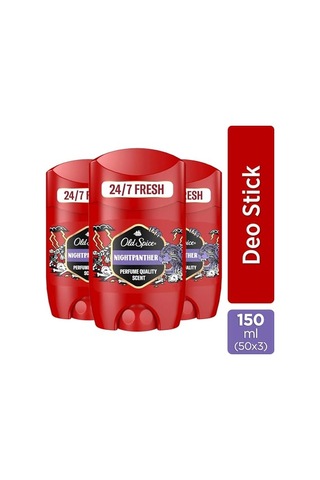 Tr Spice Night Panther Erkek Deodorant Stick 50 Ml 3lü Paket