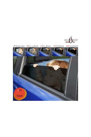 Guard Gt-200 2 Ply Çizilmez 152 Cm X 60 Mt %20 Black Cam Filmi